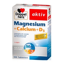 Doppeherz Magnesium Calcium D3 Free Shipping - £20.47 GBP