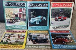 1975 Car Classics Magazines Lot Full Year Set Of 6 See Pictures &amp; Descri... - $18.99