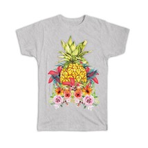Pineapple : Gift T-Shirt Tropical Pattern Trend Décor Fruit Trendy - £19.65 GBP