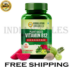 Himalayan Organics Plant Based Vitamin B12  Glowing Skin- 60 Vegetarian Capsules - £22.37 GBP