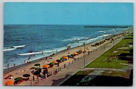 Virginia Beach VA Scene 1957 to Gravel Switch Kentucky Postcard C22 - £4.44 GBP