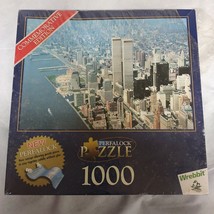 Wrebbit Above New York City Twin Towers Commemorative Edition Puzzle 1000 Pieces - $19.95