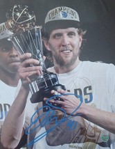 Dirk Nowitzki Dallas Mavericks Signed Autographed 8x10 Photo NBA COA - £78.04 GBP