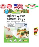 Effortless Cooking: 25 Large Microwave Steam Bags, Pack of 3 for Healthy... - $30.54 CAD
