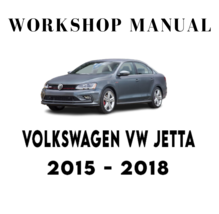 Volkswagen Vw Jetta 2015 2016 2017 2018 Service Repair Workshop Manual - £5.50 GBP