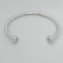 6.75&quot; Return to Tiffany Round Circle Edge Cuff Bracelet in Sterling Silver - $299.00