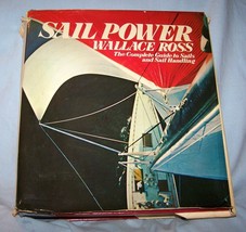 Sail Power-Complete Guide to Sails HB w/tattereddj-492 pages + Index-1981-Ross - £21.97 GBP