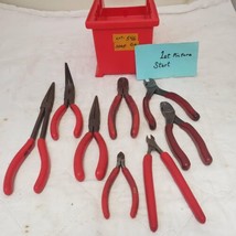 Lot of Assorted Various Snap-on Pilers &amp; Wire Cutters LOT 546 - £136.88 GBP