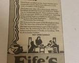 1978 Fife’s Restaurant Birmingham Alabama Vintage Print Ad Advertisement... - $7.91