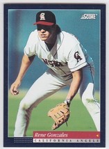 M) 1994 Score Baseball Trading Card - Rene Gonzales #455 - $36.72 MXN
