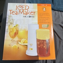 2006 Mr. Coffee Iced Tea Maker Model TM1S with Yellow Lid NEW! SEALED! - $64.35
