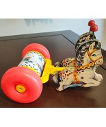 VTG  Fisher Price Chime Pull Toy Pony Wooden Horse Banbury Cross - $547.14 MXN