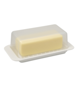 Butter Dish with Lid &amp; Handles – Fits East &amp; West Coast Butter Sticks - $11.81 CAD