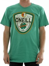 O&#39;Neill Men&#39;s Dublin T-Shirt World Famous Lager Beer Green St. Patrick&#39;s... - £12.99 GBP