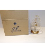 Avon Spun Glass Angel Ornament Very Nice In Box 1999 Gold - €15,61 EUR