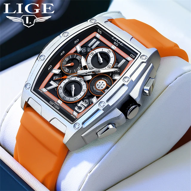 Big Men Watches Luxury Casual Sport Watch Top Brand Creative Chronograph... - $50.44