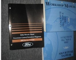 2006 Ford F-650 F-750 Super Duty Truck Service Shop Repair Manual Set W Pced Ewd - £111.64 GBP