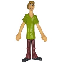 Scooby Doo Shaggy 5&quot; Bend-Ems Burger King Toy - 2000 - £7.31 GBP