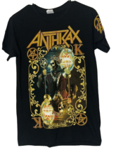 Anthrax Death Has Just Begun World Tour  2018 Black T-Shirt Men&#39;s Size S... - $22.72