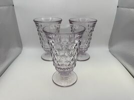 Set of 3 Fostoria Glass AMERICAN Lavender Iced Tea Glasses - $149.99