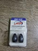 Lazer Sharp Tungsten Worm Weight, 2 per pack. Black, 1oz. - €10,15 EUR