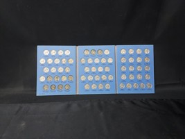Complete Jefferson Nickel Set 1938–1961 (65 Coins) in Vintage Whitman Al... - $59.71