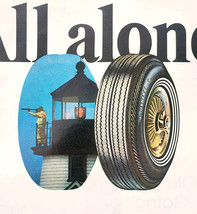 1966 General Tire Dual 90 Advertisement Automobilia Vintage Premium DWII31 - $19.99