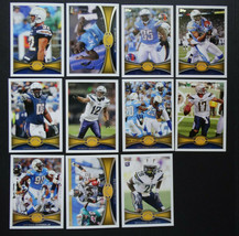 2012 Topps San Diego Chargers Team Set of 11 Football Cards - £3.11 GBP