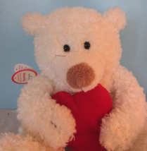 Hallmark Heartly Valentine&#39;s Day Stuffed Plush Teddy Bear Sound &amp; Motion Toy - £14.38 GBP