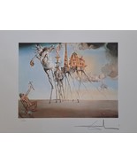 Salvador Dali Hand Signed Lithograph -  The Temptation of St. Anthony - £119.39 GBP