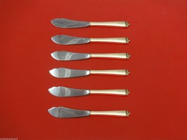 Reigning Beauty by Oneida Sterling Silver Trout Knife Set 6pc. Custom 7 1/2" - $424.71