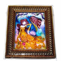 Disney Framed Giclee on canvas- Beauty And The Beast Gentle Companion J.... - £70.10 GBP