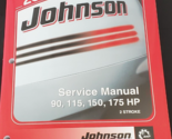 2006 Johnson SD 2 Stroke 90, 115, 150, 175 Hp Service Shop Repair Manual... - $119.99