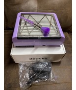 Powerful Nail Dust Vacuum Collector Extractor 60w High Rpm Quite Purple - $463.17 MXN