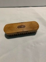 Vintage Kiwi 100% Horsehair Shoe Shine Brush 5&quot; - £8.67 GBP