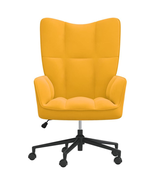 Relaxing Chair Mustard Yellow Velvet - $147.50