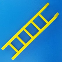 Lincoln Logs Big L Ranch Yellow Ladder Replacement Piece Western Frontier - $4.45