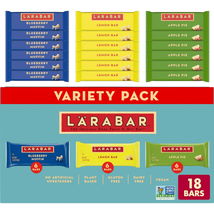 Larabar Variety Pack, Blueberry Muffin, Lemon Bar, Apple Pie, Fruit &amp; Nut Bars,  - $27.75