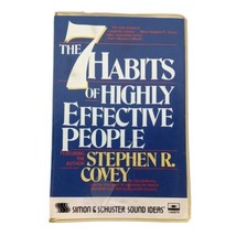 The 7 Habits of Highly Effective People Stephen Covey Audiobook Cassette... - $15.99