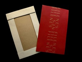 VINTAGE Now Defunct Filene’s May Department Store Empty Gift Box Red EUC - $208.54 MXN