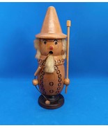 Vintage Wooden Incense Smoker Raucher 8,5&quot; - $39.50