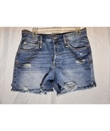 We The People Women’s Distressed High-Rise Denim Shorts Size 29 - €15,40 EUR
