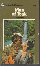 Peters, Sue - Man Of Teak - Harlequin Romance - # 2501 - £1.58 GBP