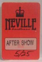The Neville Brothers - Original Cloth Concert Tour Backstage Pass **Last One** - £7.86 GBP