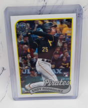 2024 Topps Series 1 Endy Rodriguez PIRATES 1989 35th Anniversary Rookie #89B-79 - £1.57 GBP