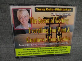 Terry Cole-Whittaker Audio CD Secret of Getting Everything You Want Greatness - £18.74 GBP