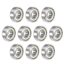 uxcell 698ZZ Deep Groove Ball Bearing 8x19x6mm Double Shielded ABEC-3 Be... - $19.99