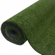 vidaXL Artificial Grass 0.3&quot;/0.4&quot; 4.4&#39;x32.8&#39; Green - £109.49 GBP