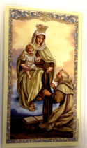 Our Lady of Mount Carmel Prayer Card, New #PCL-17 - $2.78 CAD