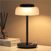 Battery Operated LED Table Lamp 5000mAh Cordless Desk Lamp with 3 Level Brightne - £43.45 GBP